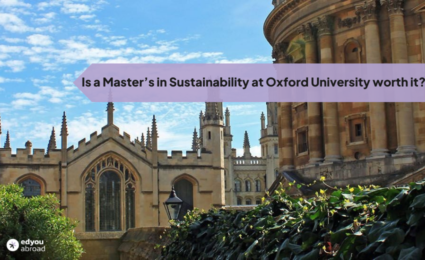 Sustainability, Sustainability master's Oxford